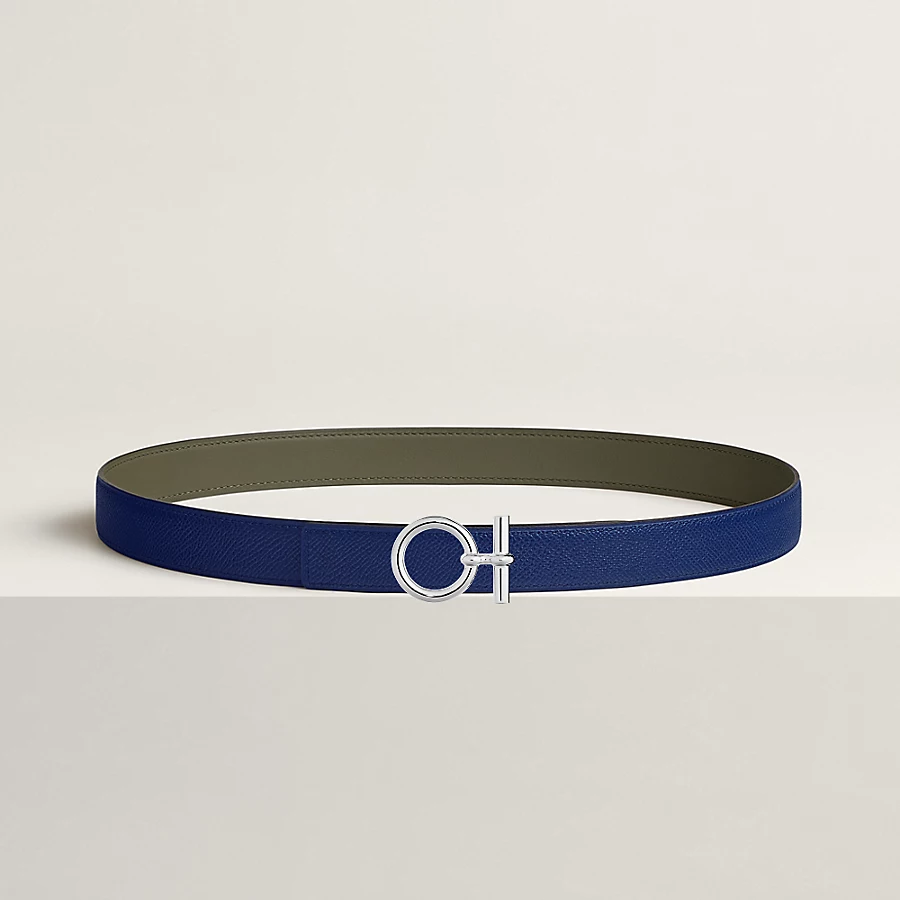 Flot belt buckle & Reversible leather strap 24 mm - Image 2